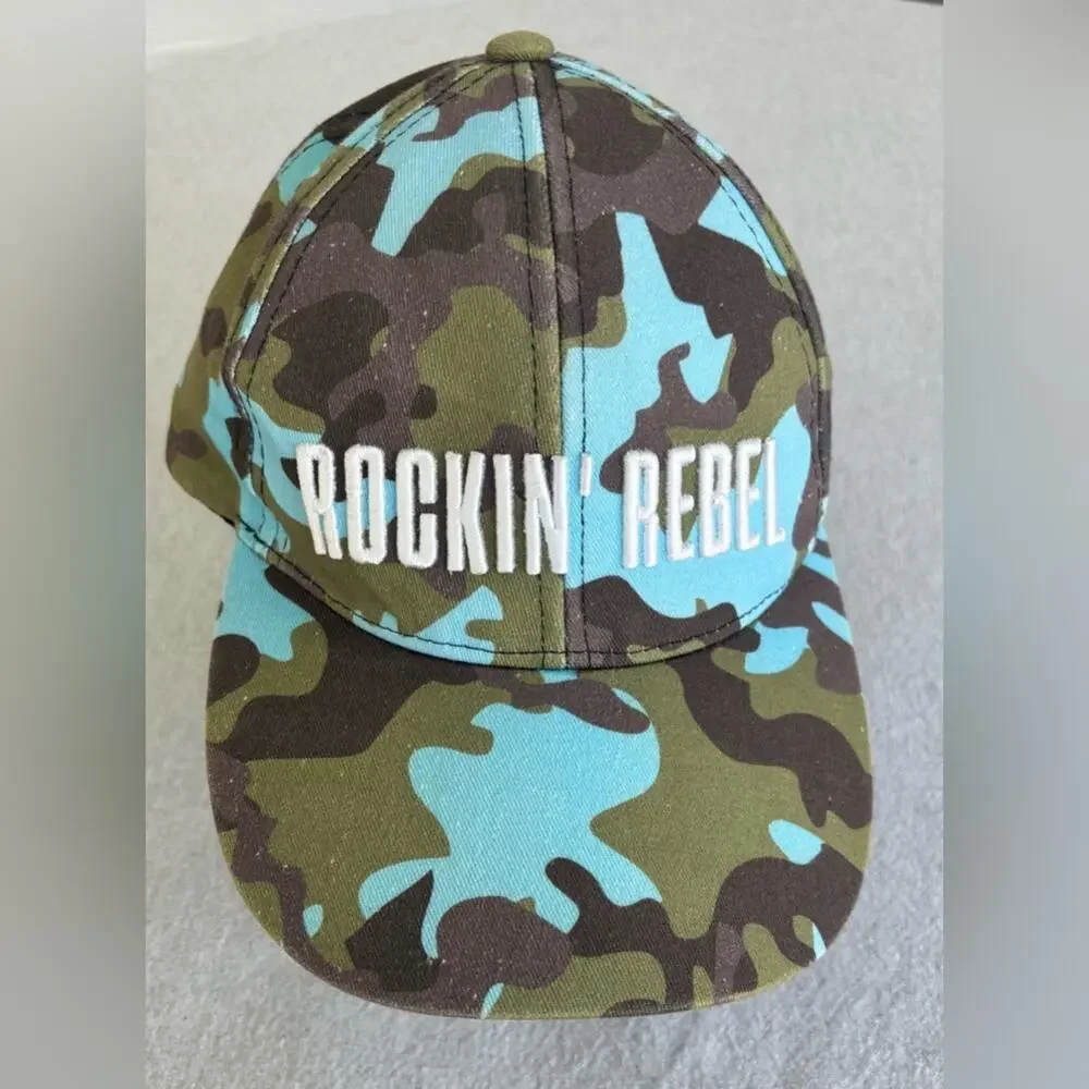 MAC Cosmetics “Rockin’ Rebel” Camo Promotional Hat Baseball Cap - Picture 2 of 7